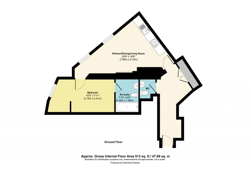 Floorplans For The General, Harbourside, BS1