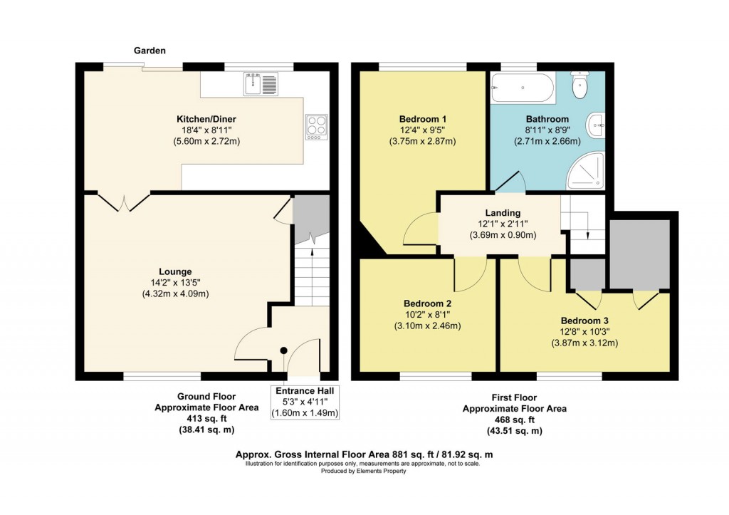 Floorplans For Chepstow Road, Knowle, Bristol, BS4