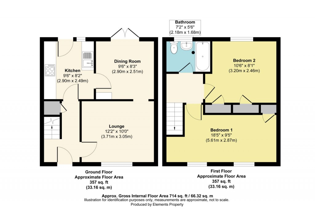 Floorplans For Bracewell Gardens, Bristol, BS10