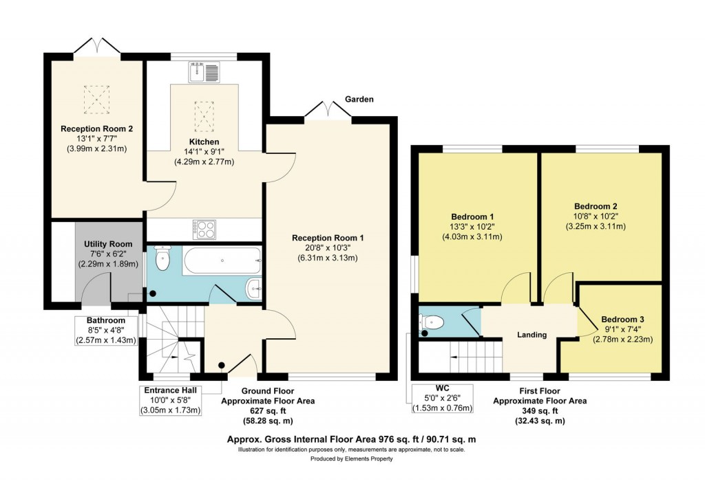 Floorplans For Whitchurch Lane, Bishopsworth, Bristol, BS13