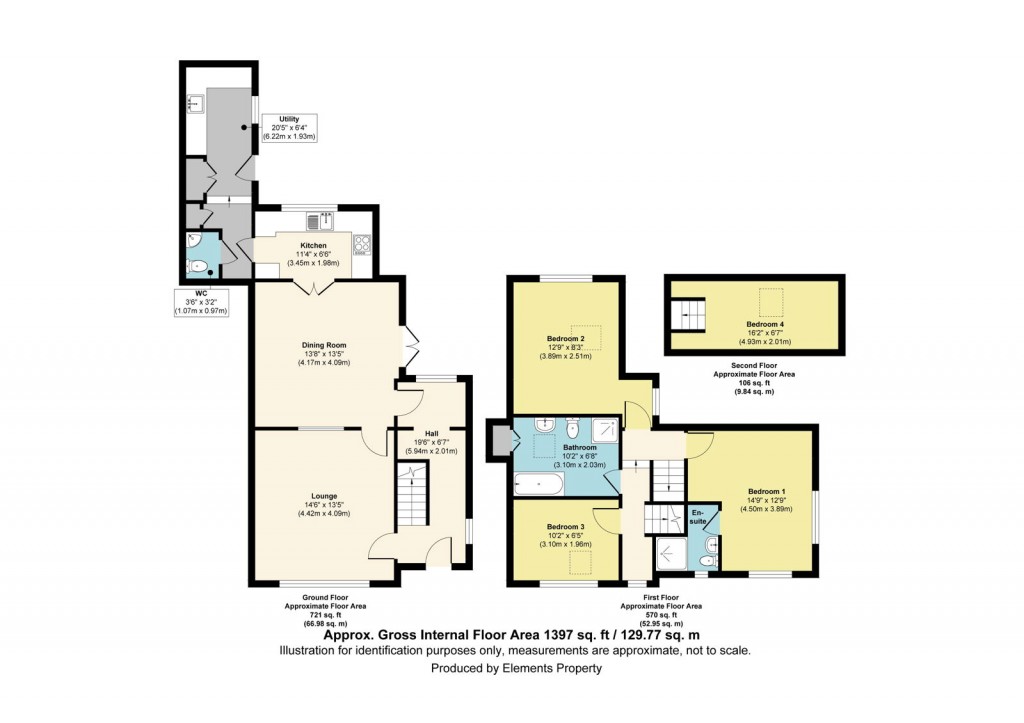 Floorplans For Church Lane, Backwell, Bristol, BS48 3PH