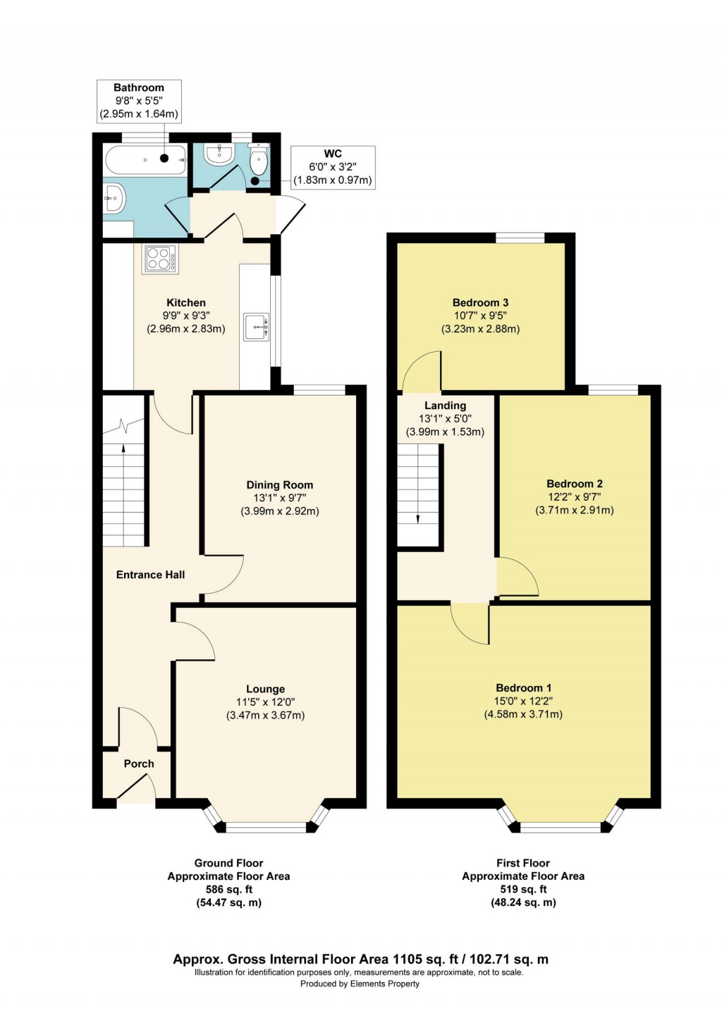 Floorplans For Kingston Road, Southville, Bristol, BS3