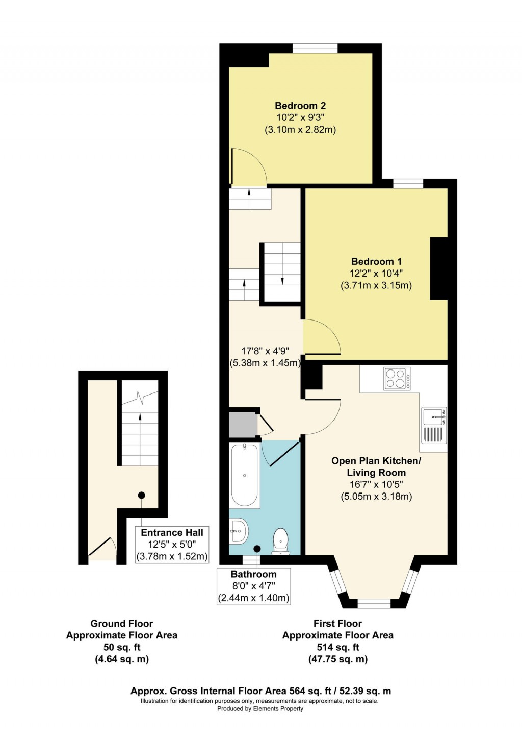 Floorplans For Gloucester Road, Horfield, BS7 