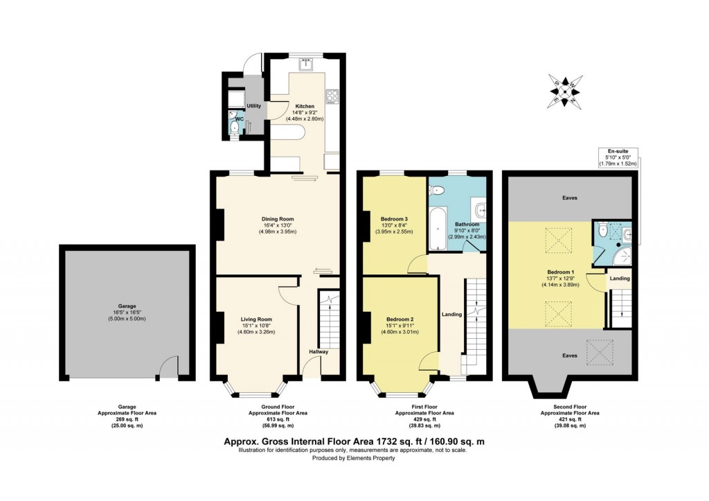 Floorplans For Sylvia Avenue, Lower Knowle, Bristol, BS3