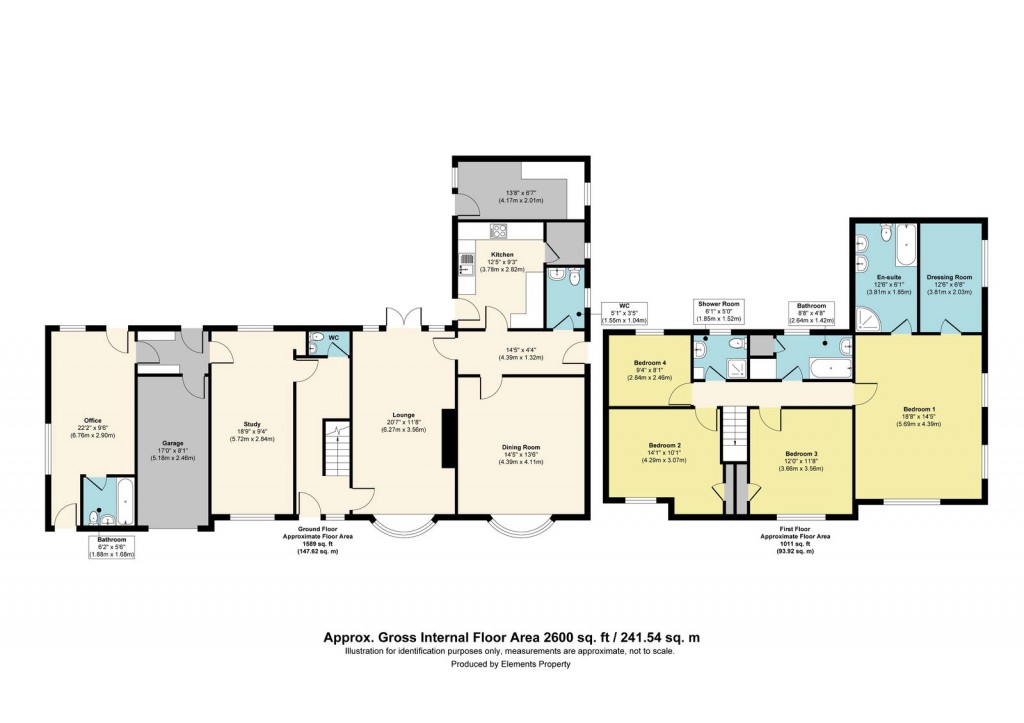 Floorplans For Old Park Road, Clevedon, BS21