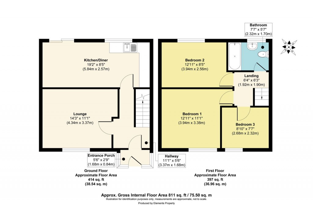 Floorplans For Riverland Drive, Bristol, BS13